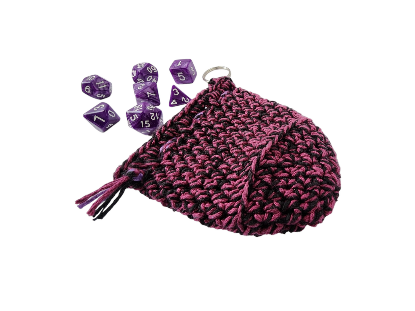 Keychain Bag of Holding Dice bag