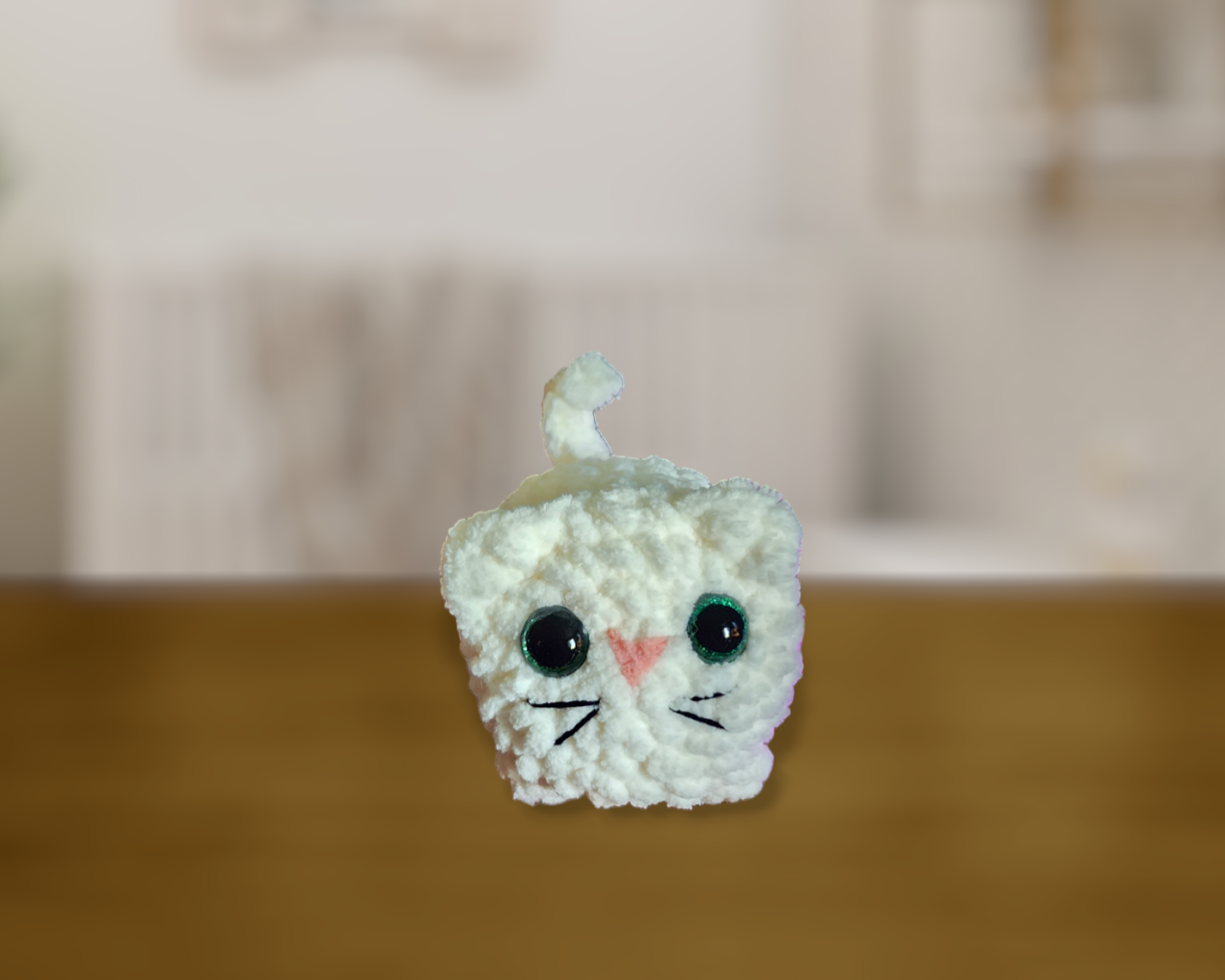 Cuddly Kitten Crochet Plushie