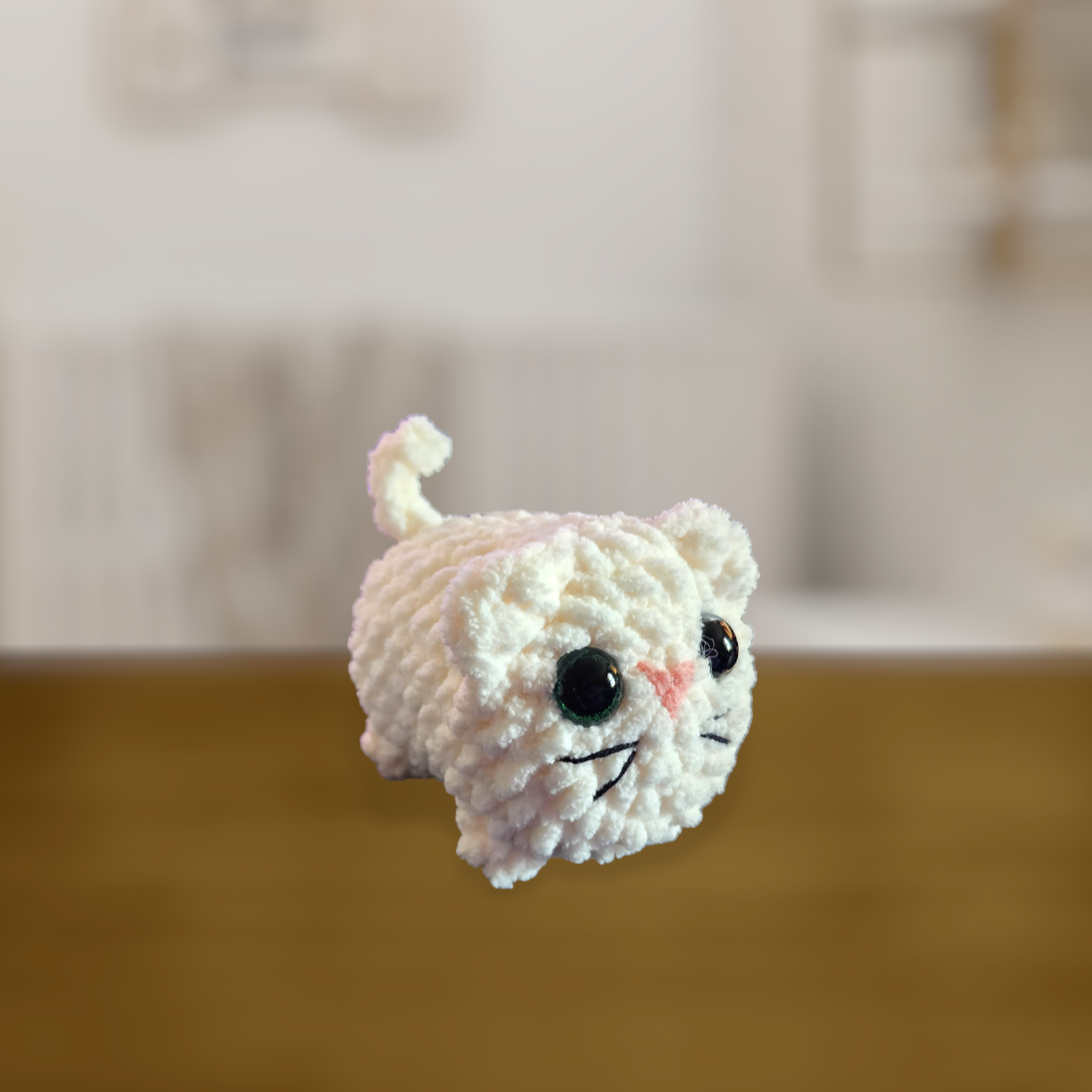 Cuddly Kitten Crochet Plushie