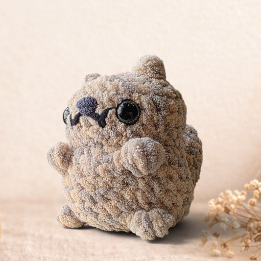 Handmade Crochet Squirrel Plush – Woodland Animal Friend