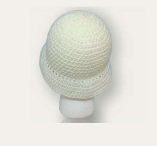 Hand Crochet Ladies Cloche