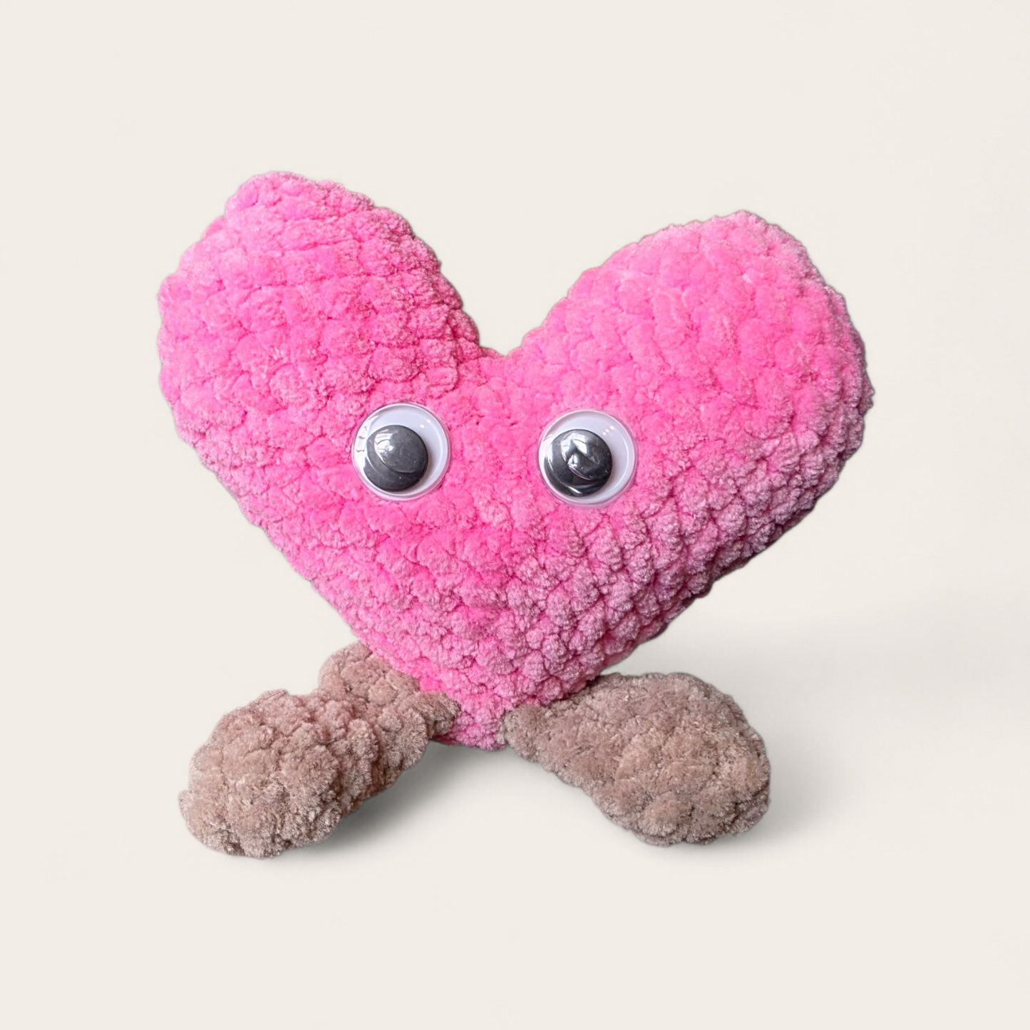 Heart Buddy – Handmade Crochet Plush