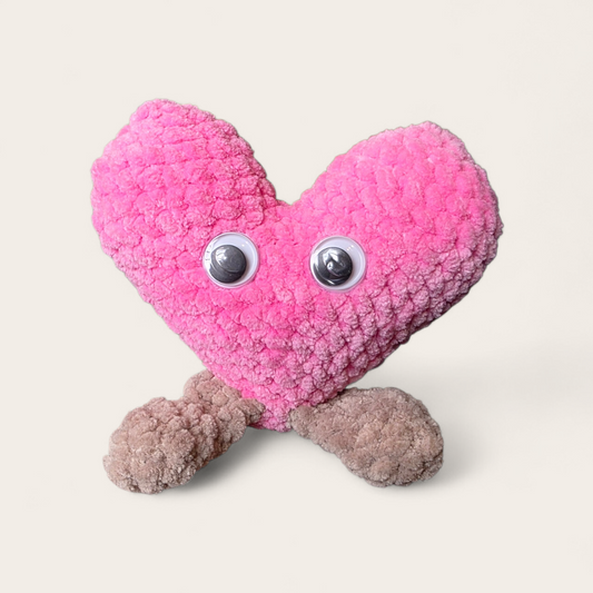 Heart Buddy – Handmade Crochet Plush