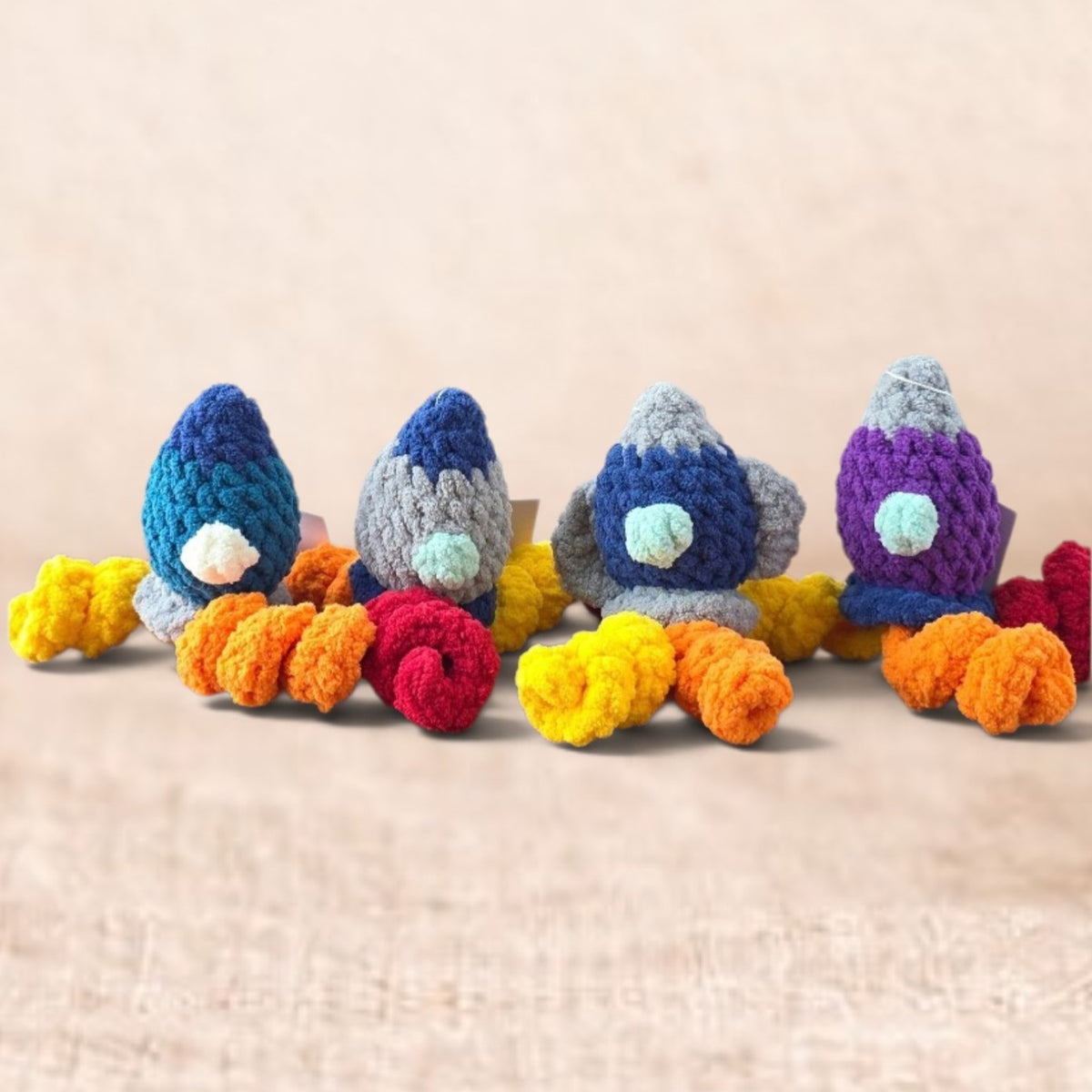 Cosmo Cuddler Rocket Rattle