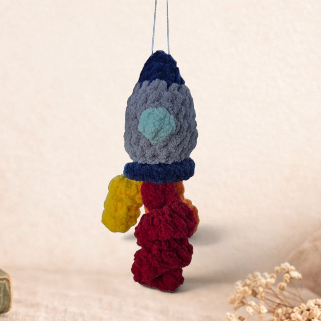Cosmo Cuddler Rocket Rattle