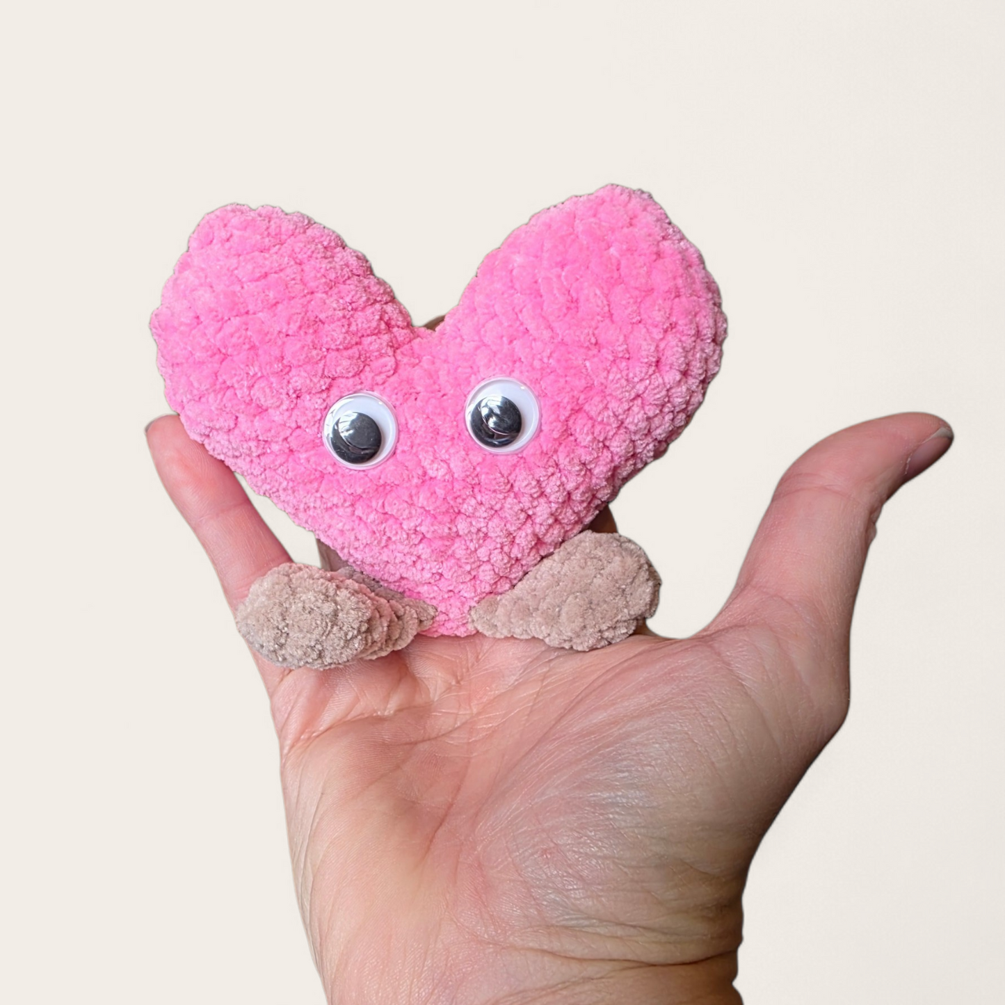 Heart Buddy – Handmade Crochet Plush