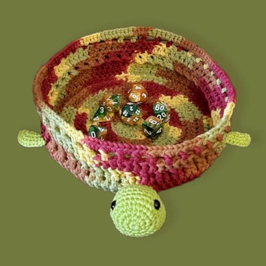 Turtle Dice Bag / Tray